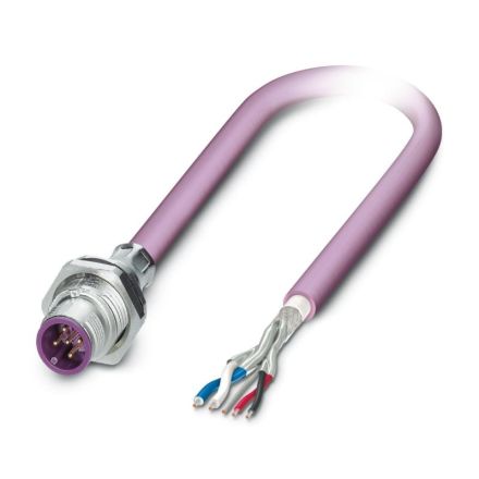 Phoenix Contact 1534436 SACCBP-M12MS-5CON-M16/1,0-920 Bus system flush-mounted connector