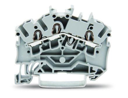 Wago 2002-6301 TOBJOB 2.5 (4) mm grey 3 conductor feed-through terminal
