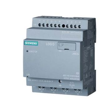 SIEMENS 6ED10522HB080BA2 LOGO! Basic module 24 V | without display, 8 DE/4 DA, relay