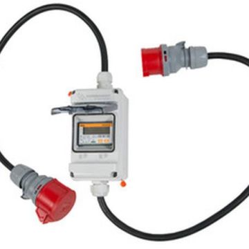 KDK Dornscheidt plug coupling CEE 16A MID three-phase meter