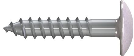 Reisser 000812W038-05504502-24 FPS facade panel screw TX RN 812, ETA, 5.5 X 45, stainless steel A4, pickled, passivated, packed in 100 pieces, RAL 9001, cream white, head painted