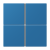 Jung LC404TSA211 button set 4-way, F40, LS series, blue cerulean 31 ( LC32030 )