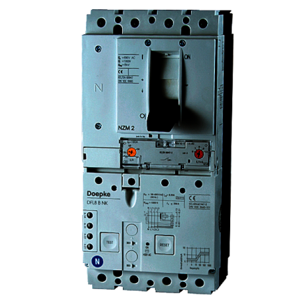 Doepke 09174783 DFL8 125-4/0,03 - B NK circuit breaker