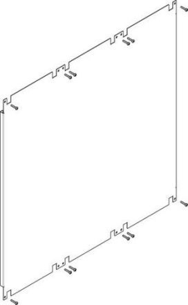 ABN 3-f.wide construction height: 5 mounting plate field (PMF350N)
