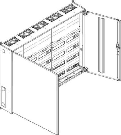 ABN 4RE REG/2RE terminal wall housing (S56RK042)