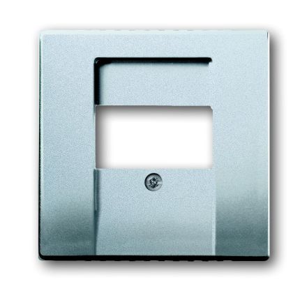 Busch-Jaeger 1766-83 central plate aluminum silver