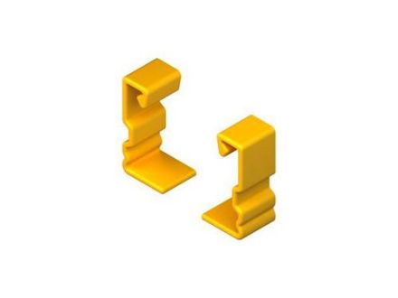 Niedax SKWHM105 yellow H: 105mm plastic PVC-soft protective cap pair