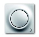 Busch-Jaeger 1789 KI-783 central plate, with operating button and glow lamp aluminum silver