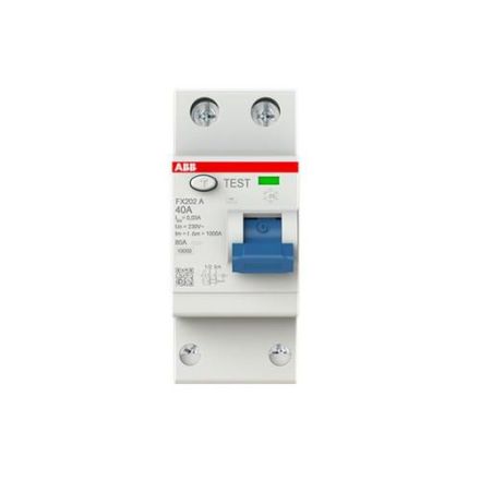 ABB Stotz-Kontakt 2CSF202165R1400 FX202A-40/0.03 2P,Type A,40A,30mA residual current device