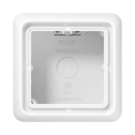 Jung CD581AWW surface-mounted cap 1-way, CD series, alpine white