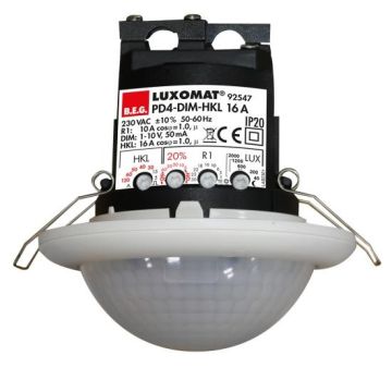 BEG 92547 PD4-M-DIM-HKL-16A-DE white Luxomat presence detector