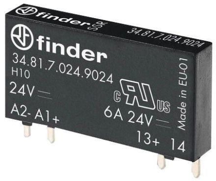 Finder 34.81.7.005.9024 SSR plug-in/print relay