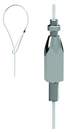 PROTEC.class 05106138 PSASST7x90 loop trapeze M10 90kg/7m rope suspension