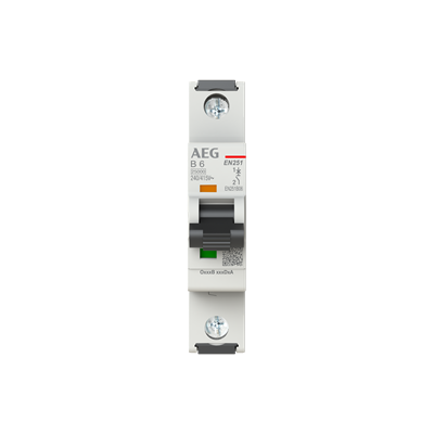 Busch-Jaeger 2CDS381088R0065 EN251B06 B 25kA 6A 1P circuit breaker