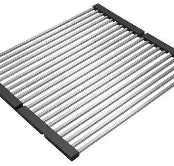 Quellmalz GT5044 stainless steel draining mat for sink, solid stainless steel