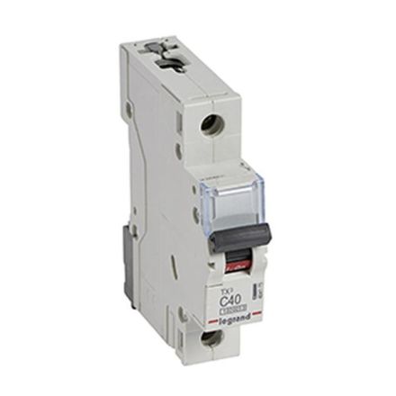 Legrand 404175 Circuit breaker TX3 C40A 1-pole 10kA 1M