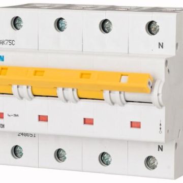Eaton PLHT-B25/3N circuit breaker, 25A, 3p+N, B-Char , 248051