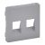 Legrand 755372 cover Valena Allure LOUDSPEAKER OUTPUT 2F AL, (aluminium)
