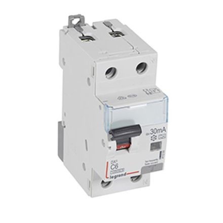 Legrand 411293 Dx3 Fils C6a 1p+n 10ka 30ma A