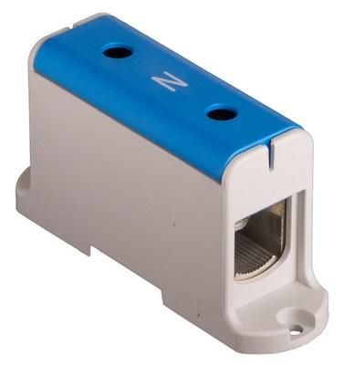 Pollmann 2090117 UK 240/1N blue 1-pole universal terminal