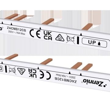 Zennio ZACMB12CB for MAXinBOX 12 comb rail