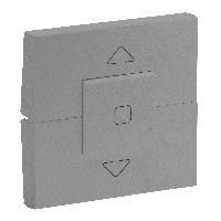 Legrand 864331 rocker Niloe Step blinds aluminium, (aluminium)