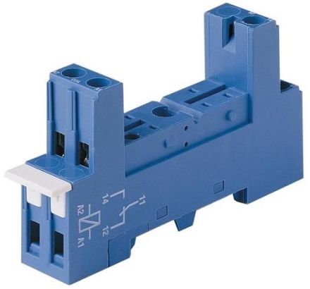 Finder 95.83.3 Relay socket for relay 40.31 blue