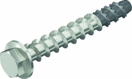 OBO Bettermann 3498126 MMS+ SS 10x75 A4 with pressed-on disc hexagon anchor