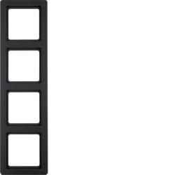 Berker 10146086 frame anthracite velvet Berker Q.1
