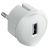 Legrand 050680 USB white USB adapter