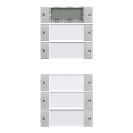 GIRA 2145015 described TS3 rocker set System 55 | 5-way (2+3), Plus | matt gray