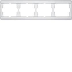 Berker 13830069 frame polar white, glossy Berker Arsys