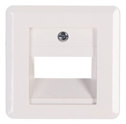 Kopp 349513180 MILANO UAE 1-2 connections white cover