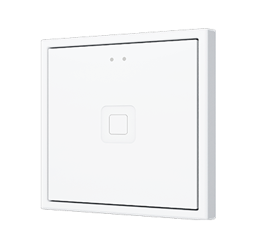 ZENNIO ZVIT70X1W KNX pushbutton sensor Tecla 70 | 1-fold | white