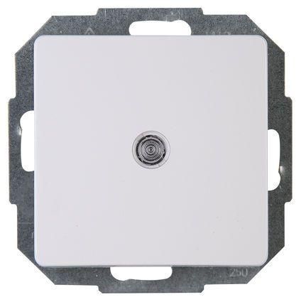 Kopp 651393085 PARIS illuminated arctic white button