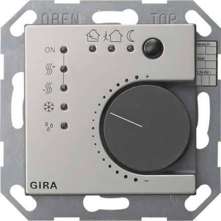 GIRA 2100600 KNX continuous controller System 55 | 4-way, with button interface | stainless steel