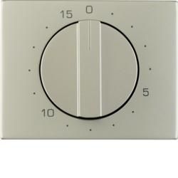 Berker 16347104 Centre piece with control knob for mechanical timer Stainless steel