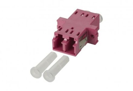 METZ CONNECT OpDAT LC-D OM4 MM violet/ceramic coupling, 15090075-I
