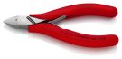 Knipex 77 41 115 polished wire medium hard up to D:1mm 115mm electronics side cutters