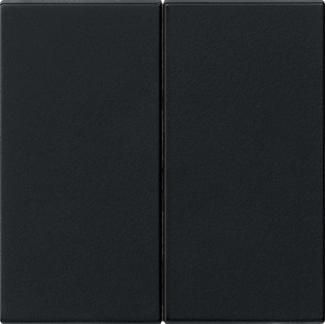 Gira 0266005 2-way set IP44 System 55 black rocker