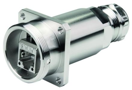 Telegärtner J60023A0000 IP68 Cat.6A incl. AMJ-SModul T568B TOC flange socket