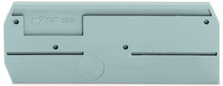 Wago 880-308 grey end plate and intermediate plate