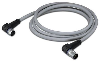 Wago 756-3106/040-025 Sensor-Actuator cable 4p 2.5m M12 Female