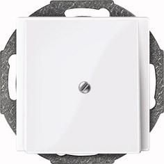 MERTEN 296325 Central plate active white glossy System M