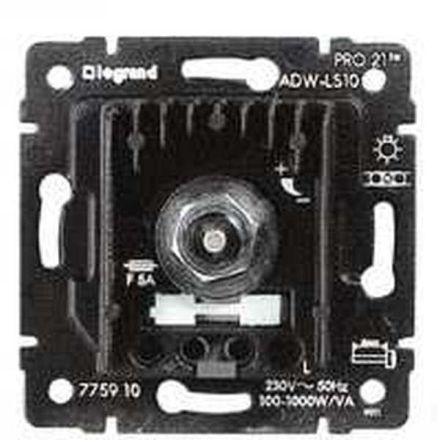 Legrand 775910 dimmer insert pressure change 1000VA