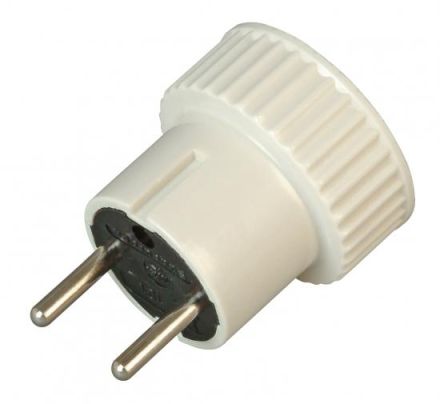 Kopp 176501080 Southern Europe adapter, white