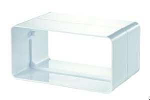 PROTEC.class 05104042 Fans and accessories Connector PFKV for flat duct pure white