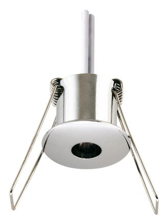 EVN 432011 round chrome G4 max.20W 12V light point recessed ceiling spotlight