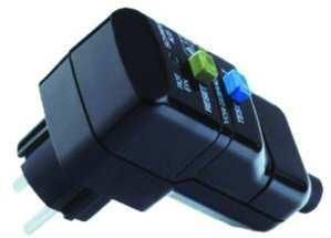 Bachmann 919.183 residual current protection plug IP54 black