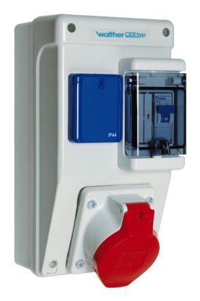 Walther 6580104 CEE socket combination